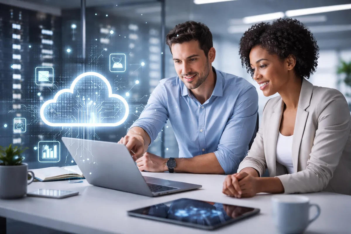 Comment l'intelligence artificielle améliore la productivité des entreprises avec le cloud