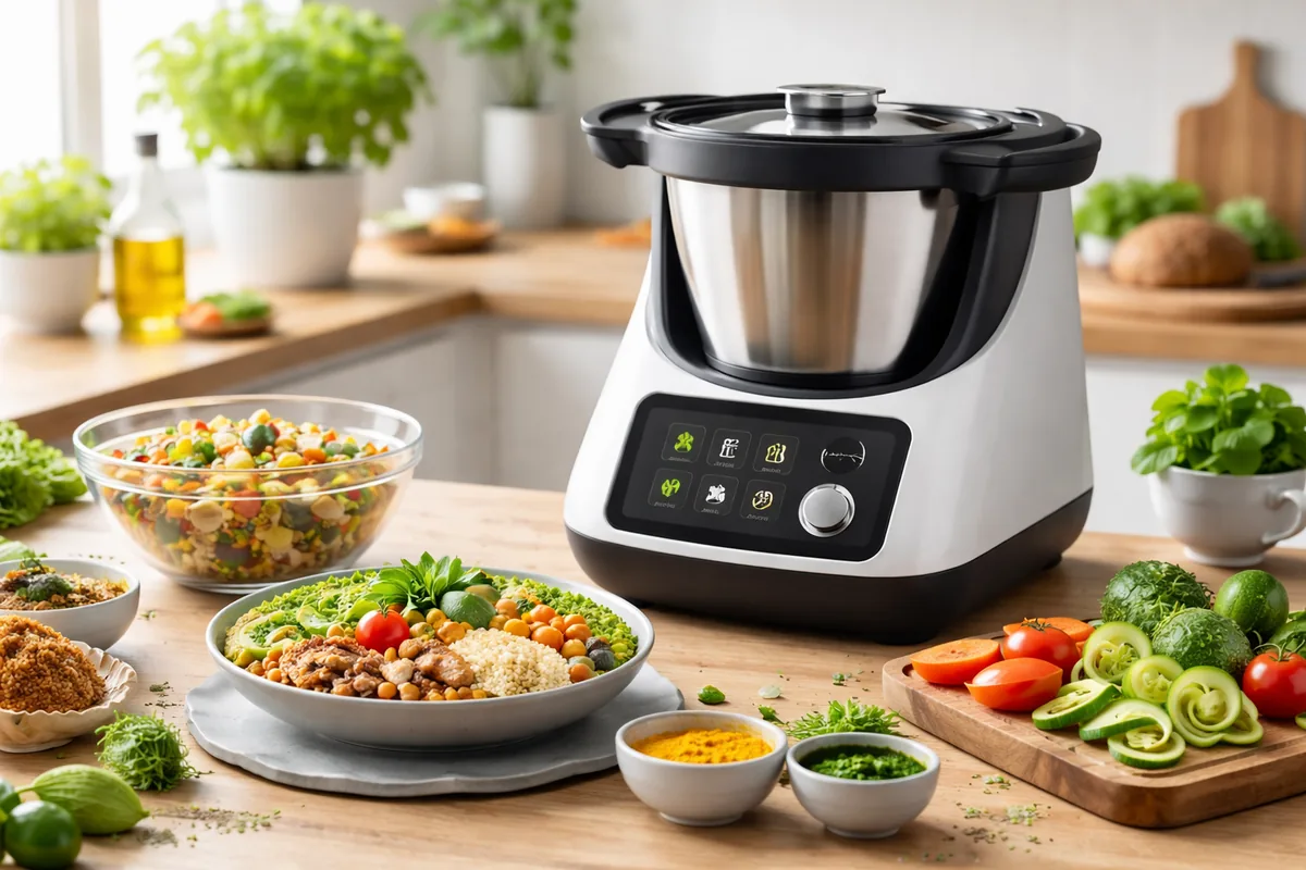 Comment préparer des recettes saines avec un robot de cuisine multifonction facilement